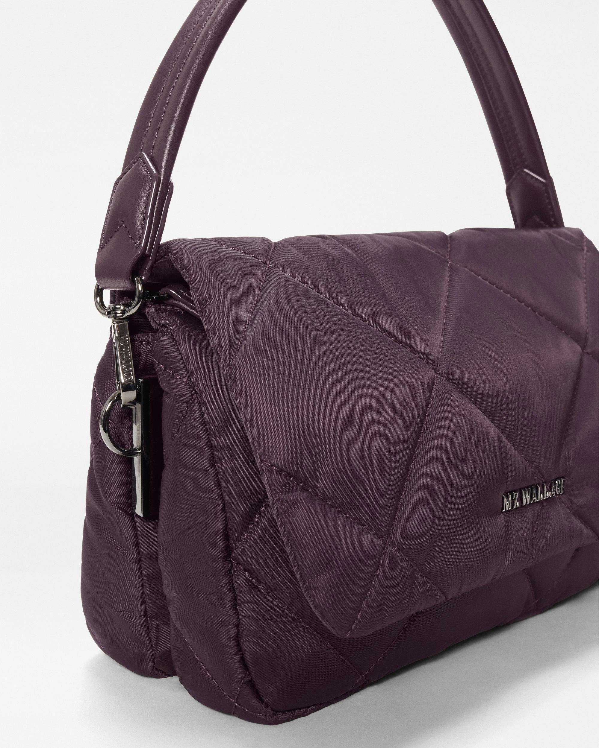 Raisin Madison Flap Crossbody