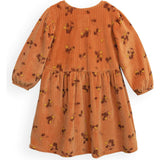Allover Garden Velvet Dress