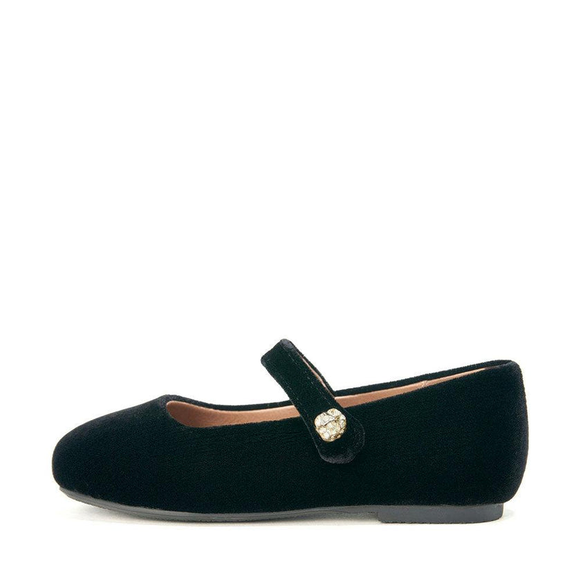 Whitney Velvet Square-Toe Mary Jane Shoes