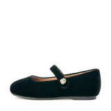 Whitney Velvet Square-Toe Mary Jane Shoes
