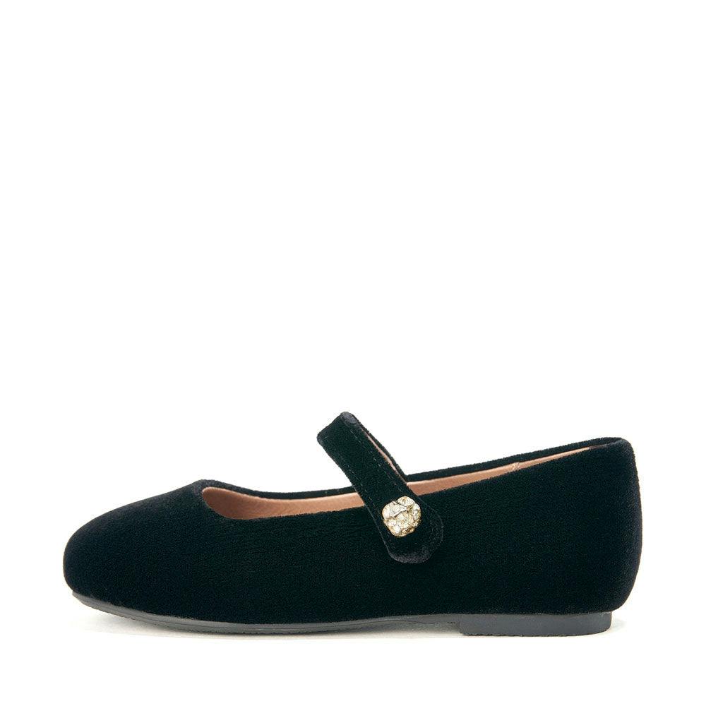 Whitney Velvet Square-Toe Mary Jane Shoes