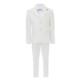 Cream 5pc Peak Lapel Tuxedo