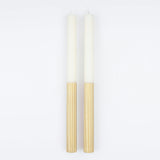 Gold Dipped Table Candles
