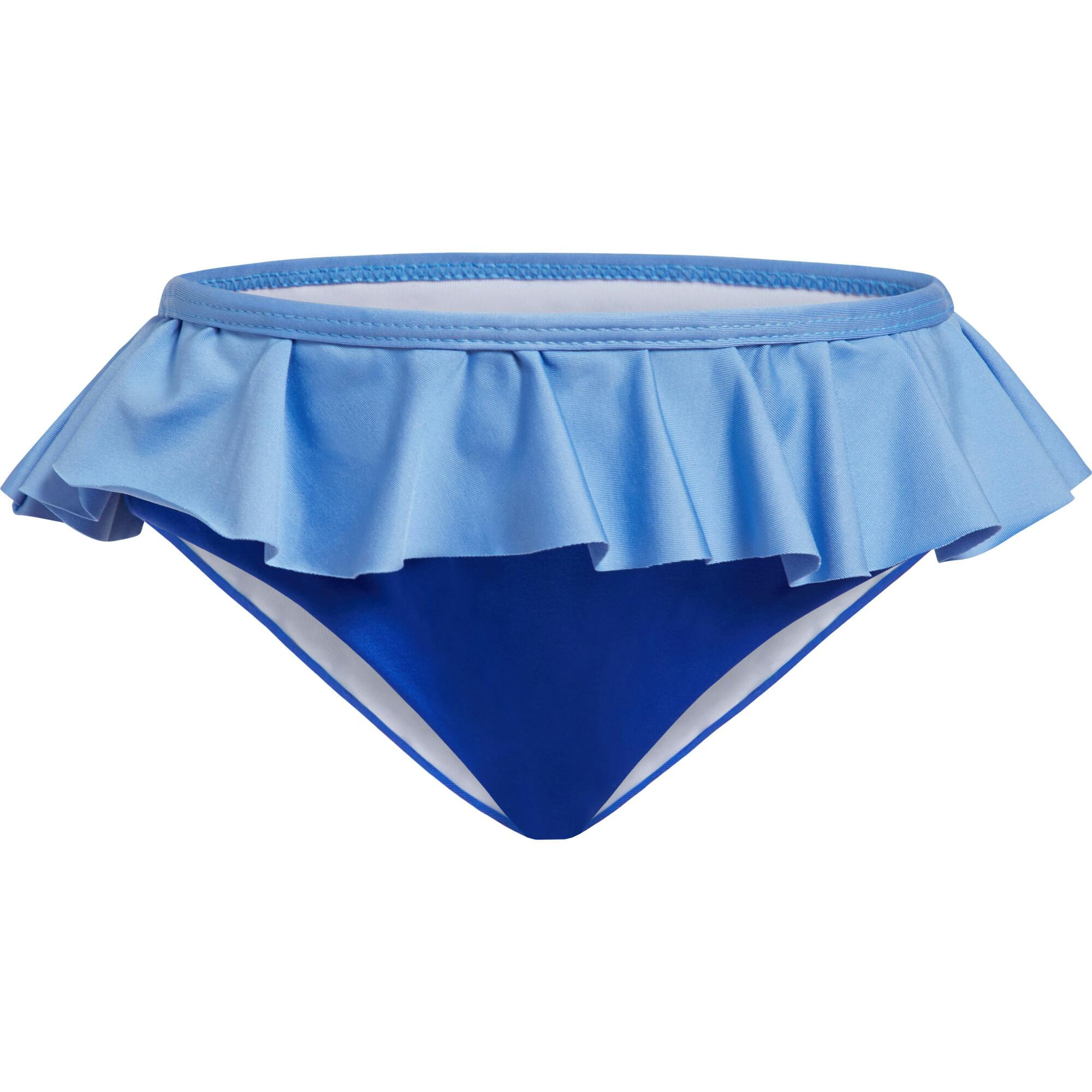 Ruffled Bikini Bottom Duo, Blue Deep (set Of 2)