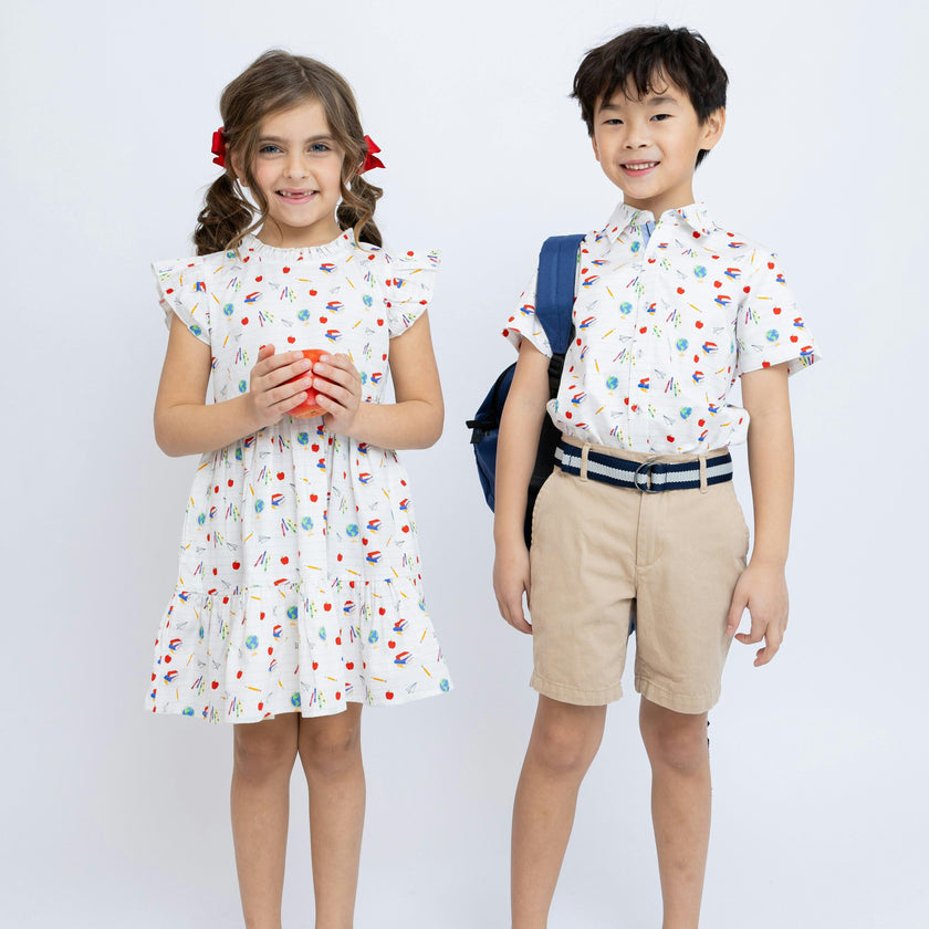 Back to School Ruffle Dress