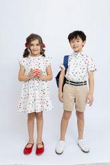Back to School Ruffle Dress
