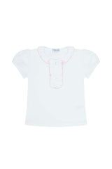 Ruffle Short Sleeve Tee