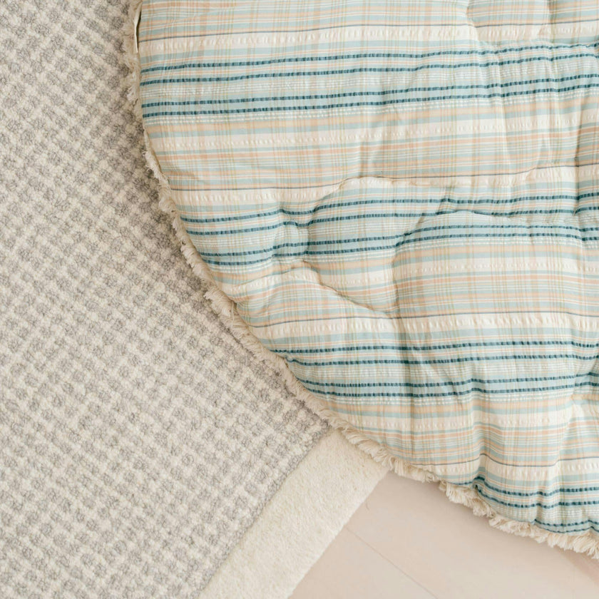 Charlie Farmhouse Quilted Baby Play Mat
