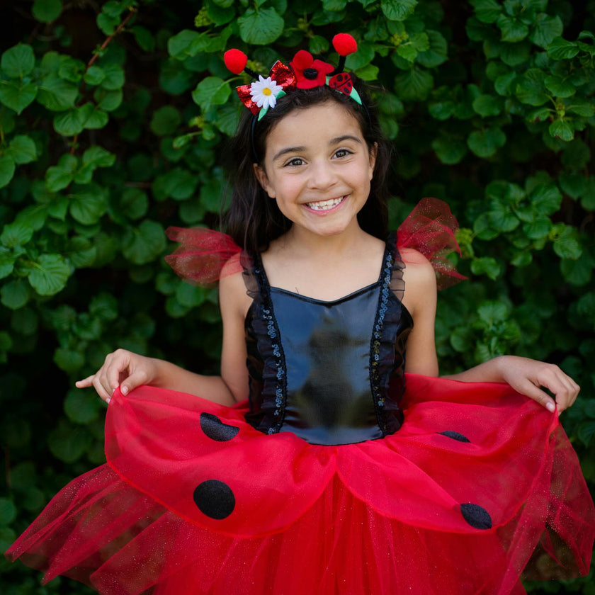 Ladybug Dress & Headband