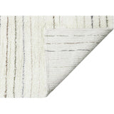 Aron Large Rectangular Woolable Rug With Tri-Color Tassels