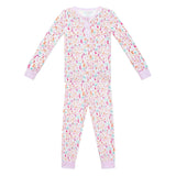 Ski Two Piece Kids Henley Pajamas