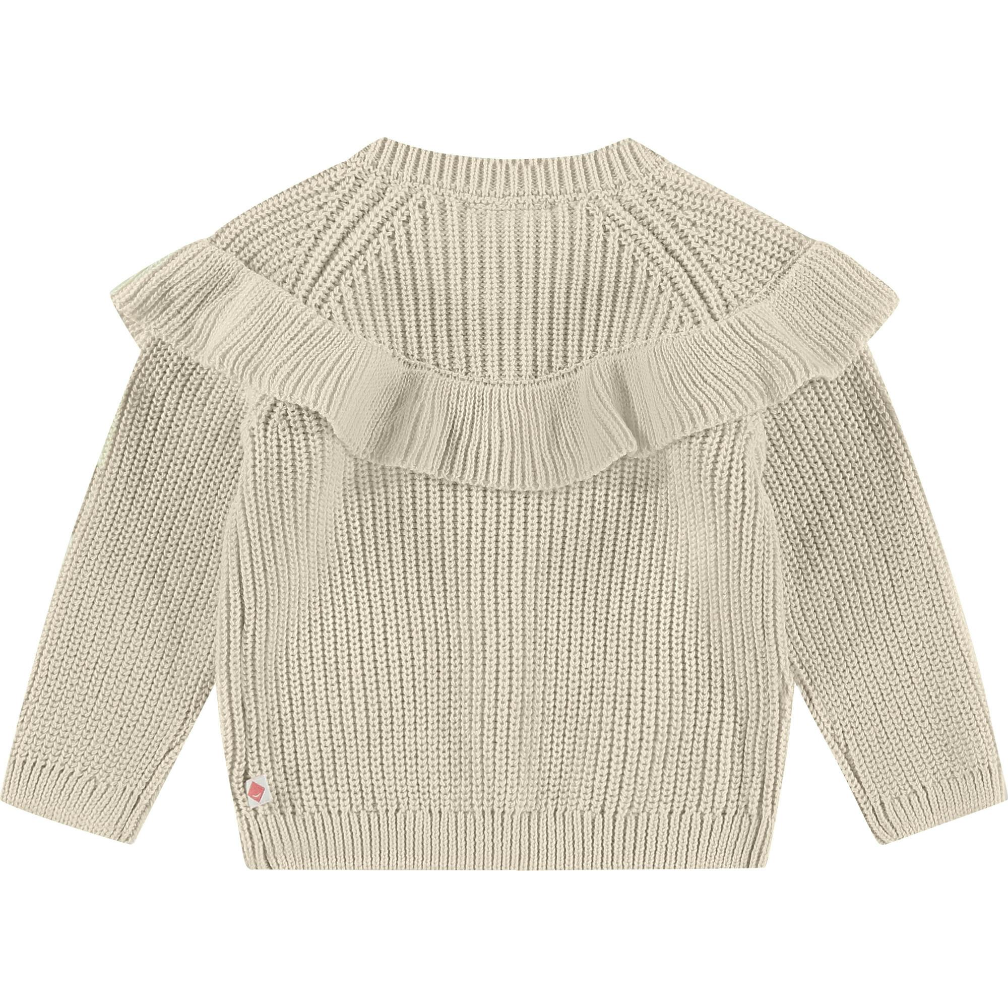 Ruffled Front Cardigan