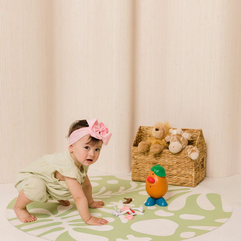 Catch All Mat for Mealtime & Playtime Mess