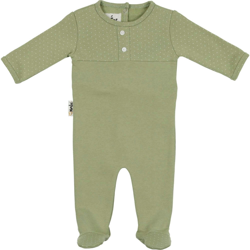 Textured Dot Footie