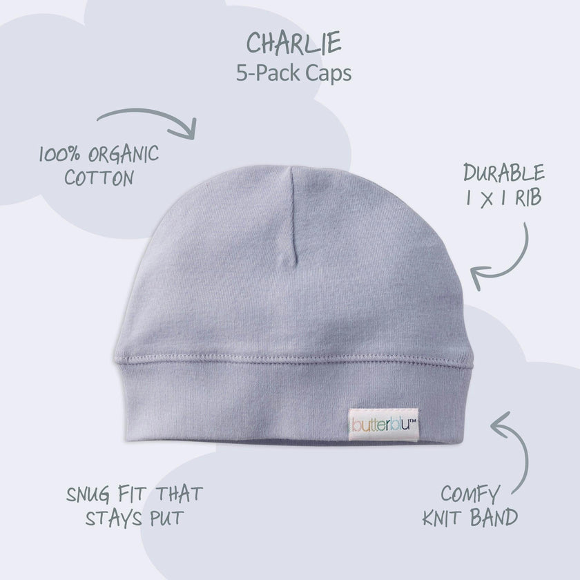 CHARLIE 5-Pack Caps