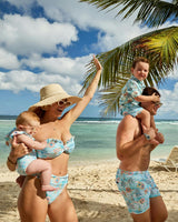 The BVIs - Girls Ruffle One Piece UPF 50+