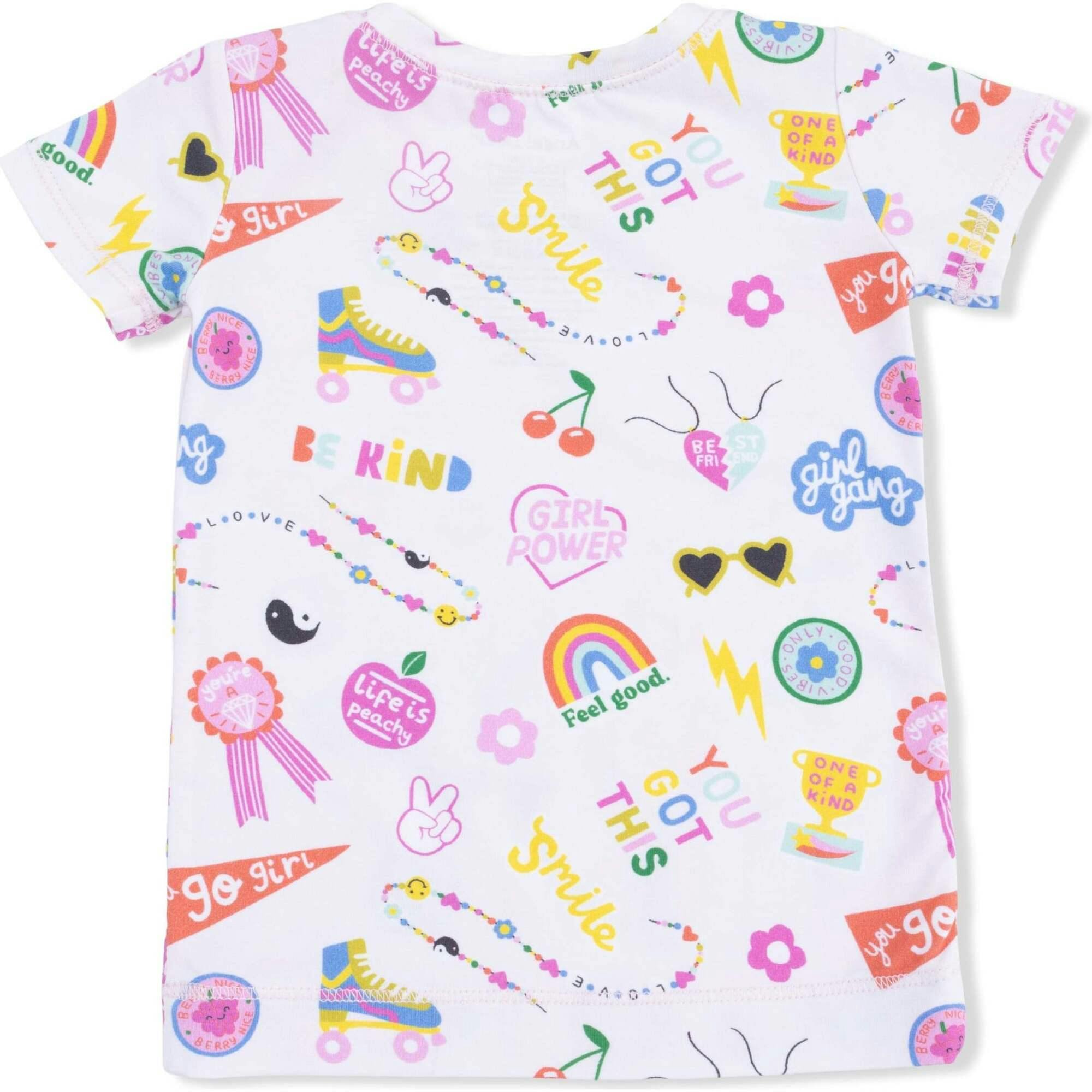 Girl Power - Short Sleeve Loungewear Set