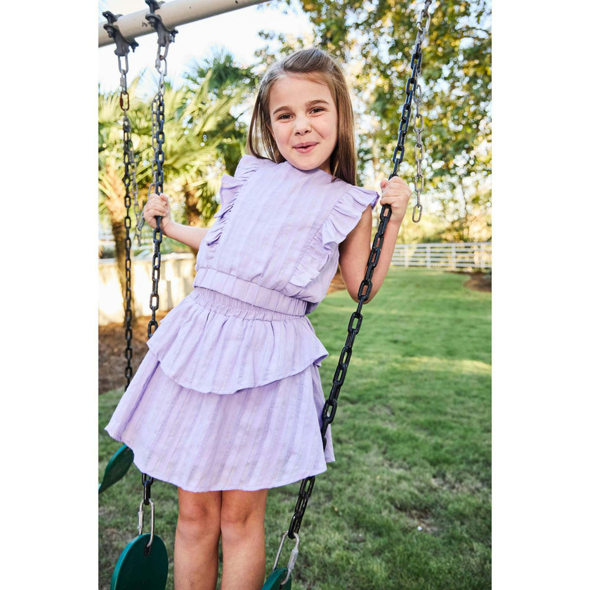 Rowan Top Purple/Gold