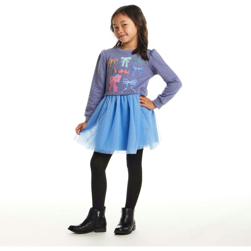 Kids Heather Sweatshirt Dress