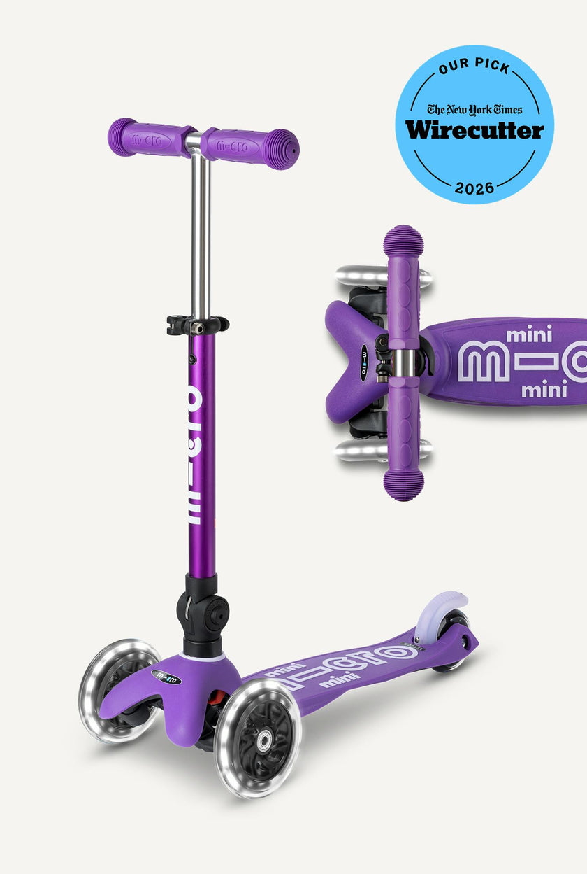 Micro Mini Foldable LED Scooter