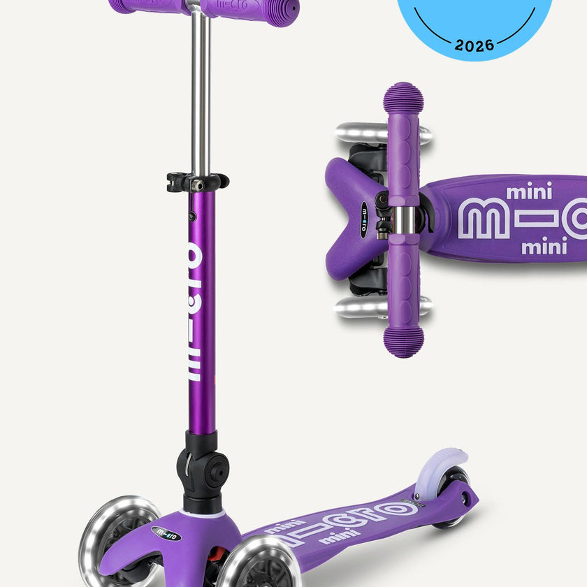 Micro Mini Foldable LED Scooter