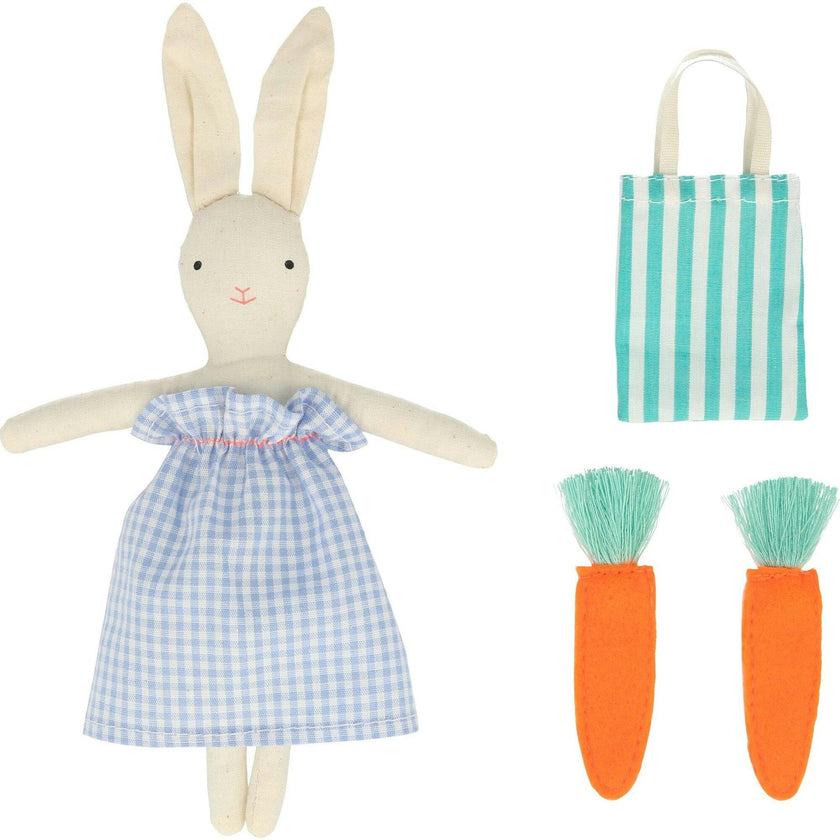 Bunny Mini Suitcase Doll