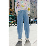 Crystal Heart Jeans