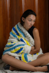 No. 014 Iris Stripe Blanket