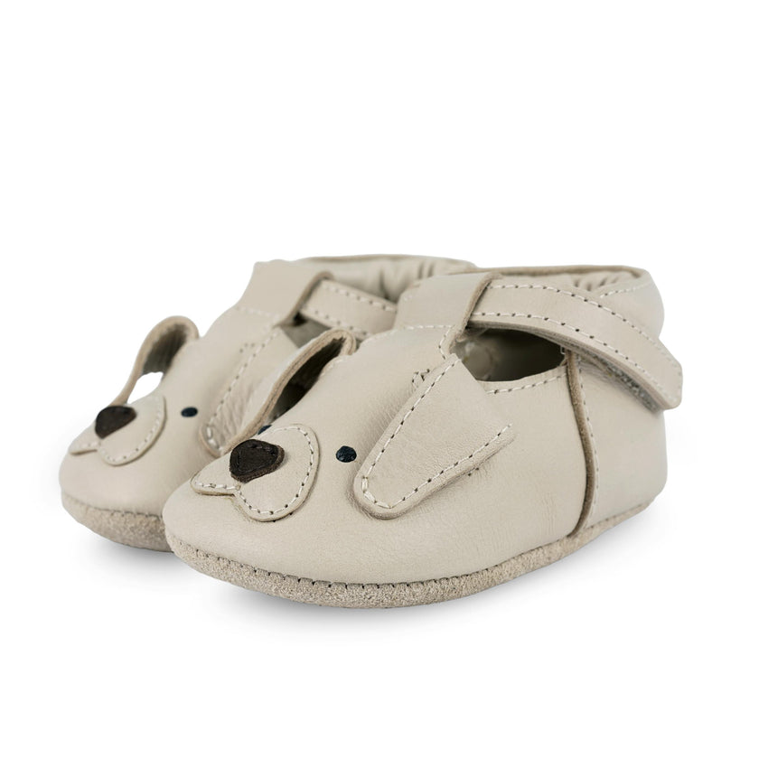 Spark Special Shoes | Golden Retriever | Ivory Classic Leather