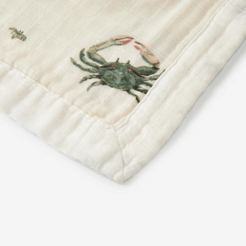 Coastal Big Lovey Three-Layer Muslin Blanket