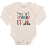 graphic bodysuit | santas favorite elf (long sleeve)
