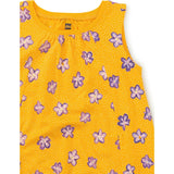 Trapeze Sleeveless A-Line Dress, Purple