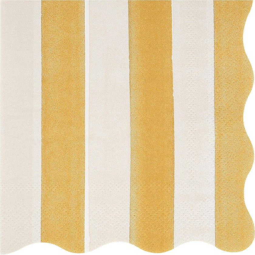Fall Stripe Small Napkins