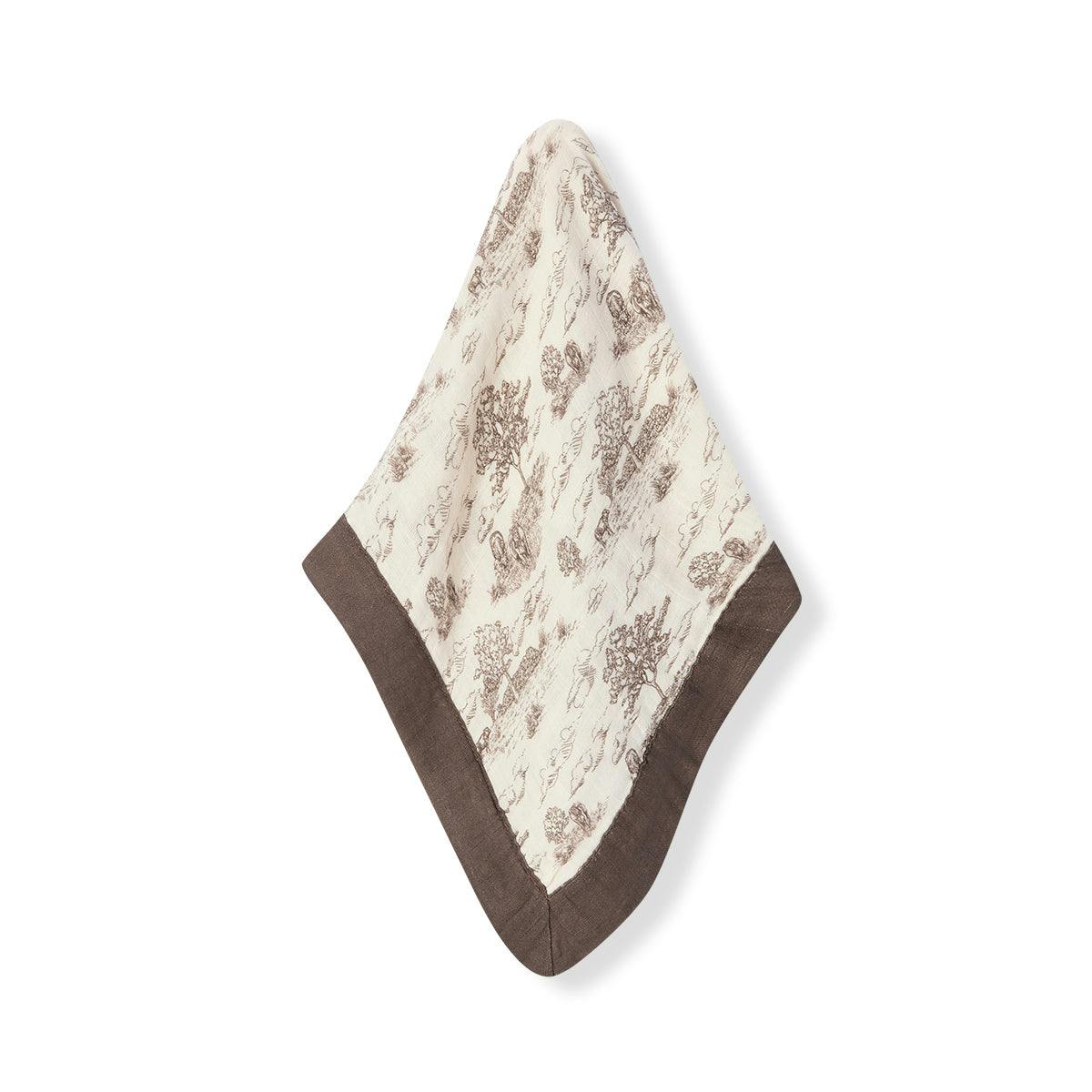 Country Toile Bamboo Mini Lovey