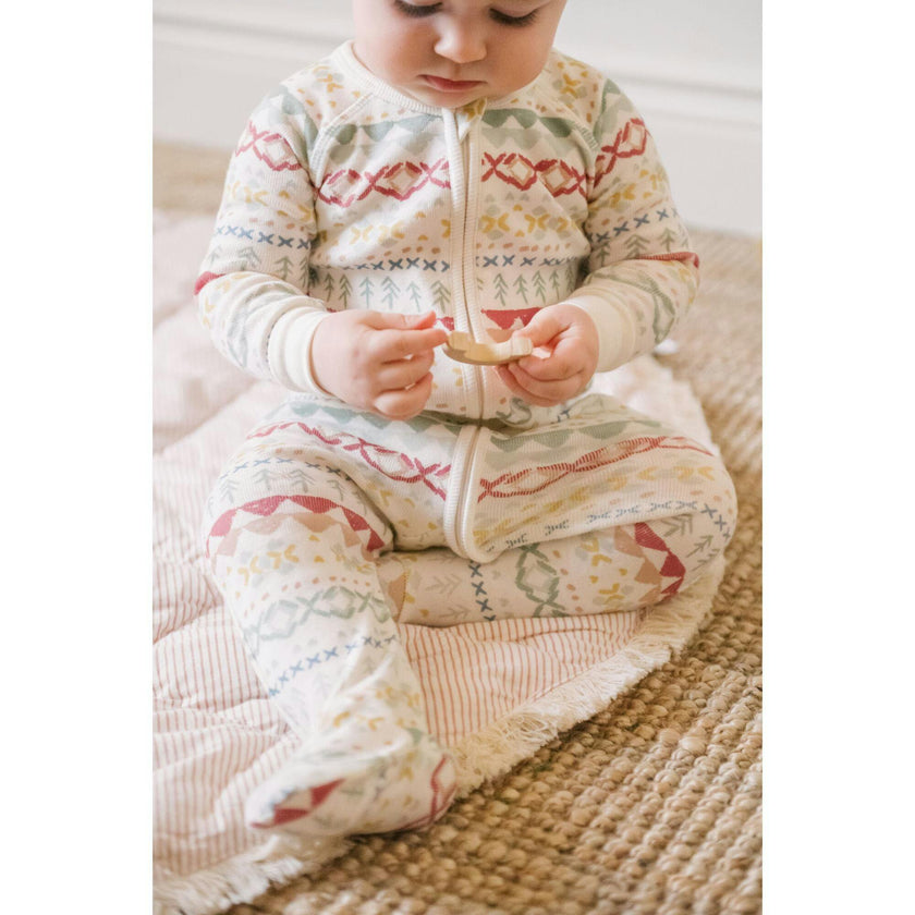 Ribbed Baby Sleeper, Multi