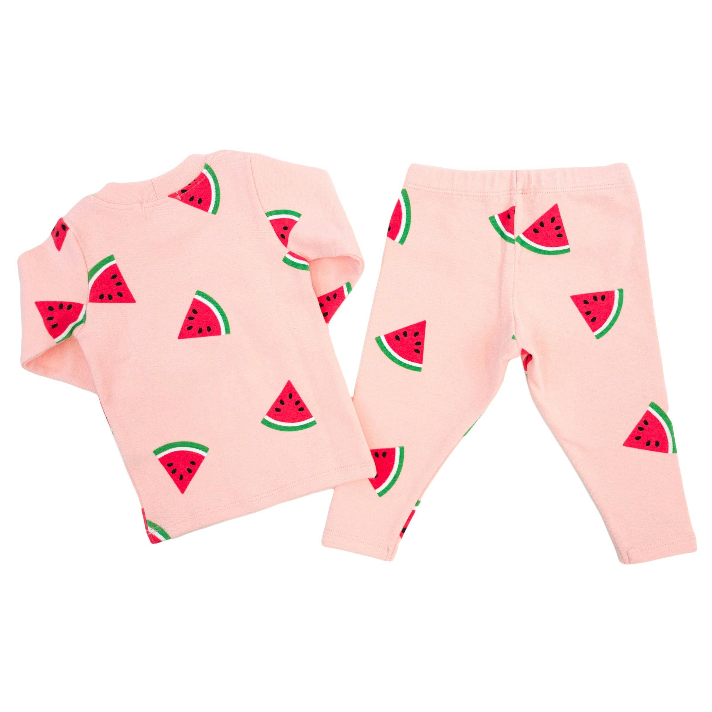 Watermelon Print Two Piece Set