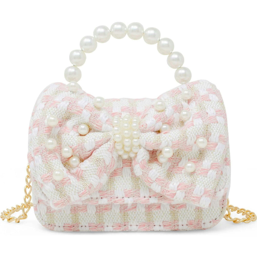 Girls Tiny Quilted Treasure Purse
