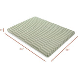 All-Stages GOTS Certified Organic Muslin Cotton Midi Crib Sheet