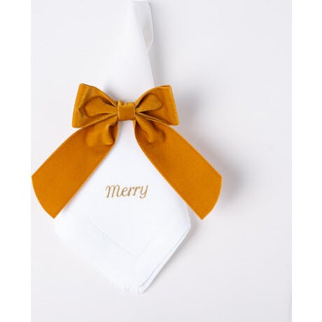 Merry Linen Dinner Napkins