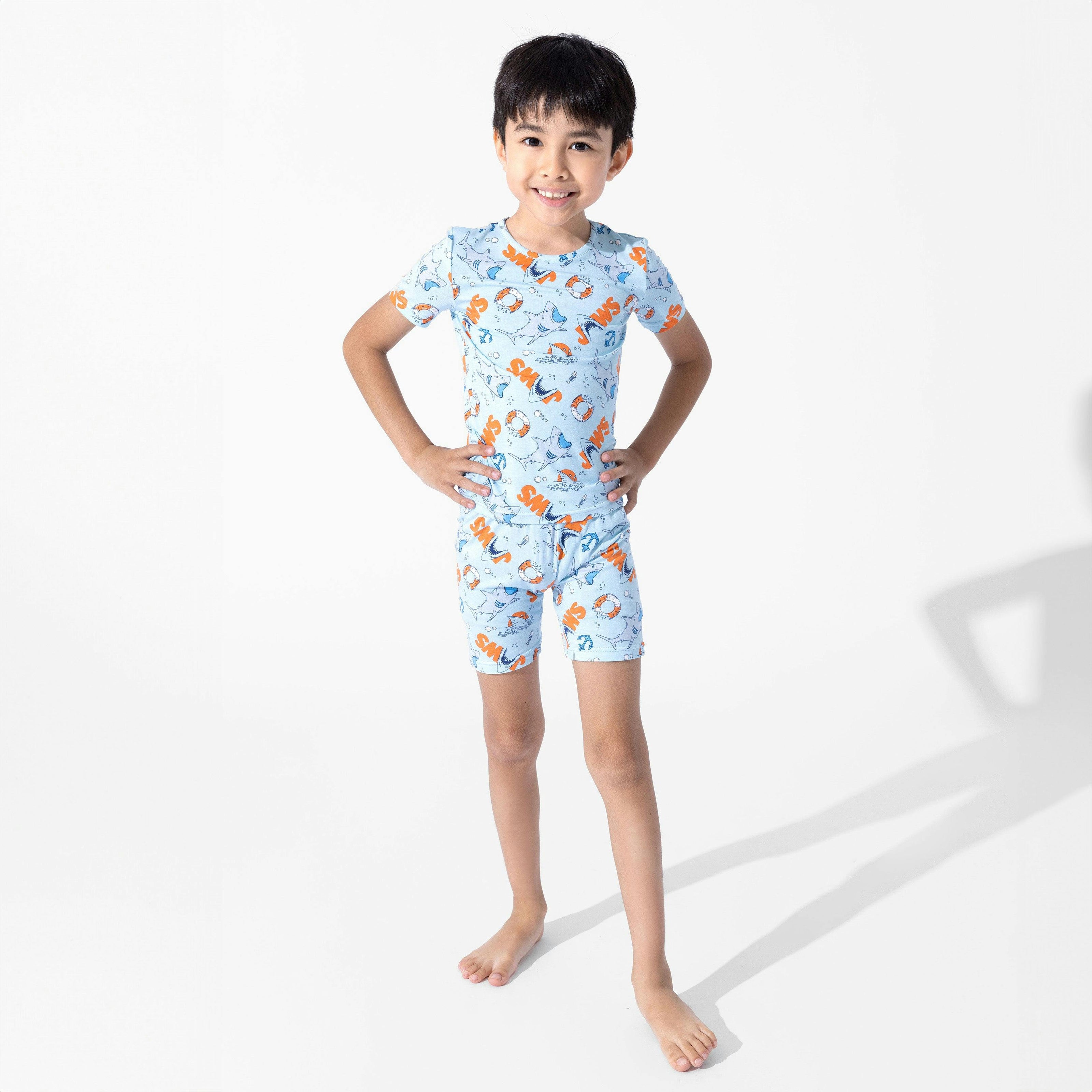 JAWS Bamboo Kids Pajama Short Set