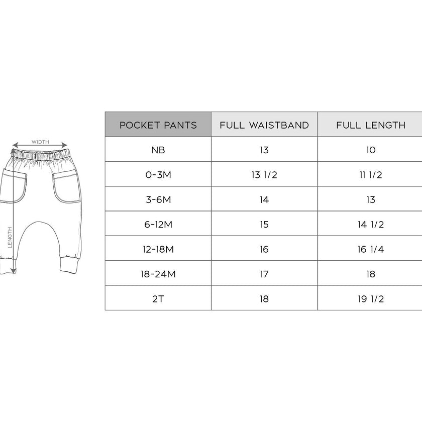 Baby Pocket Pants Caramel