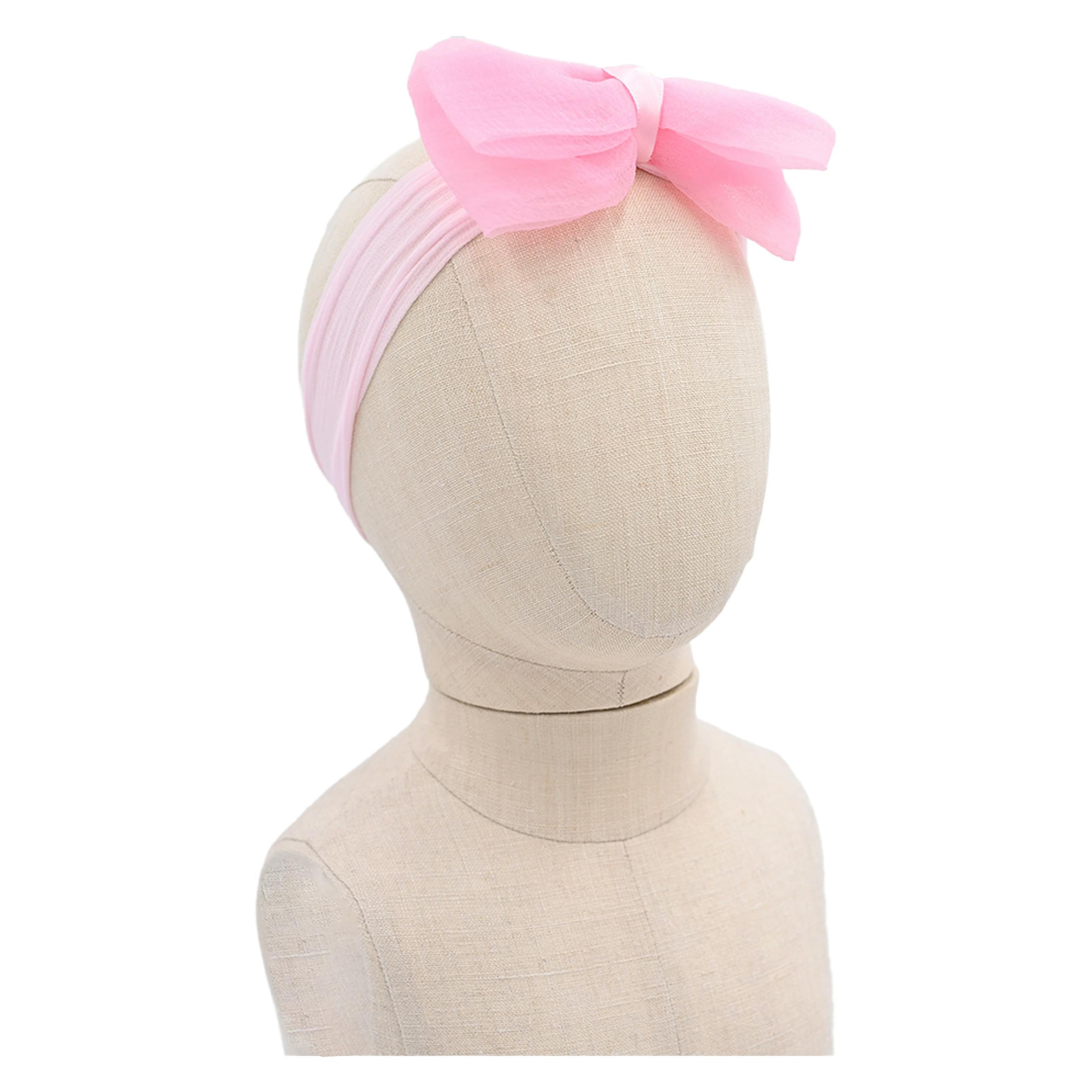 Multicolor Tulle Bow Headband