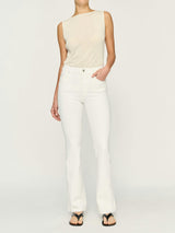Bridget Boot High Rise Instasculpt 31.5" Jeans | White