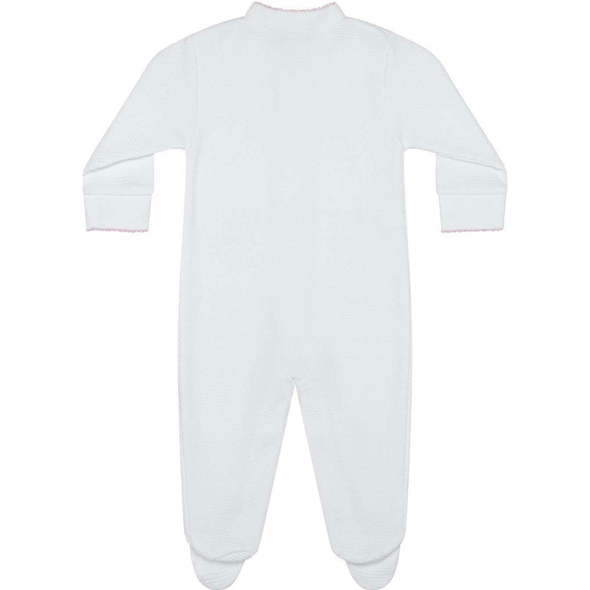 White Bubble Baby Footie