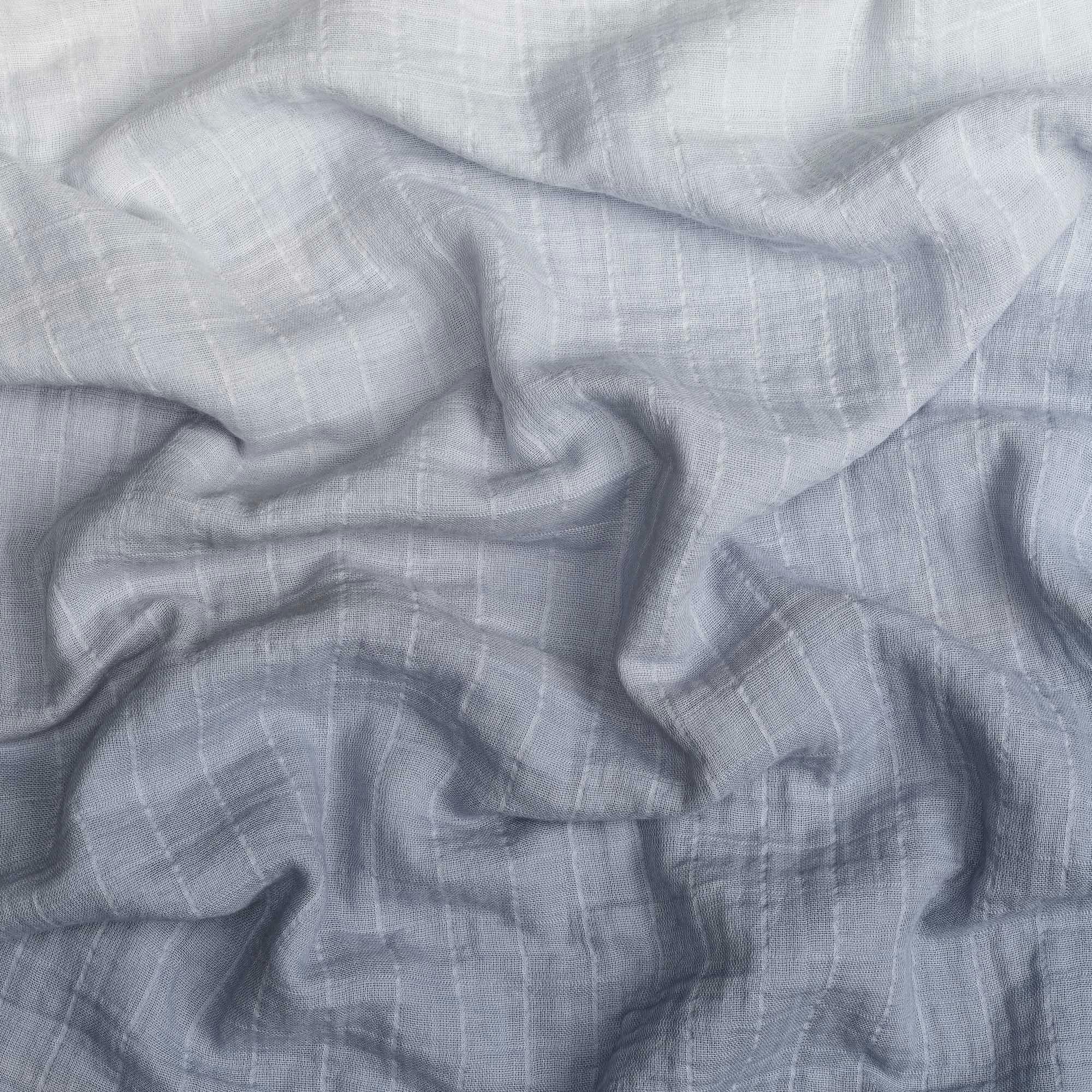 Cove Cotton Muslin Swaddle Blanket Set (Sea, Set of 2)