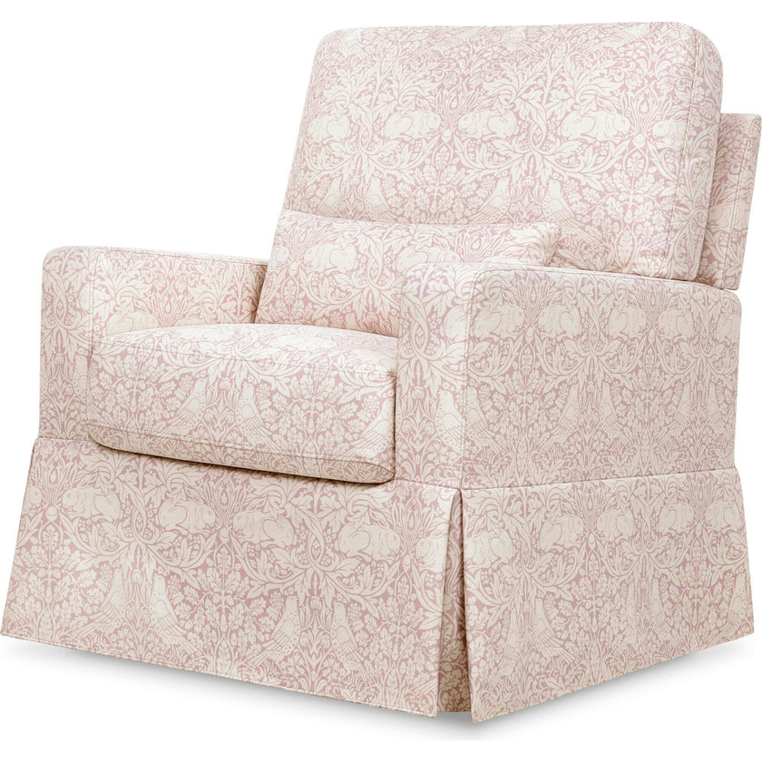 Crawford Pillowback Comfort Swivel Glider
