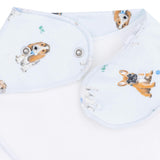 Bestie Dogs Blue - Bandana Bib