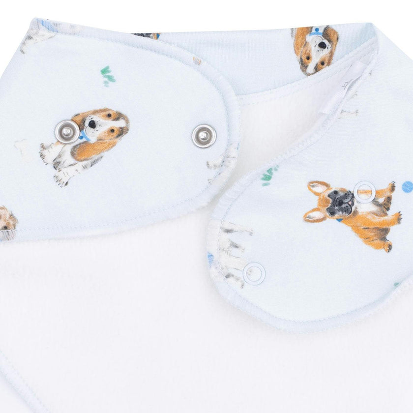 Bestie Dogs Blue - Bandana Bib