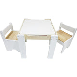 Multi-Activity Table with Reversible Tabletop & Chairs Set