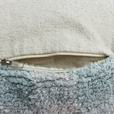 Vichy Plush Tablecloth-Inspired Pouf